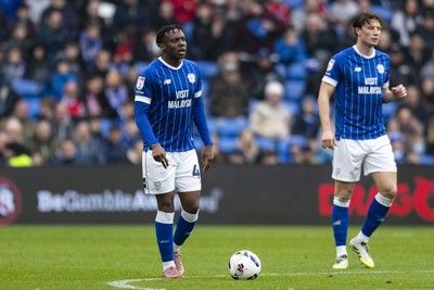 070326 - Cardiff City v Lincoln City - Sky Bet League 1 - Ronan Kpakio of Cardiff City in action