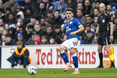 070326 - Cardiff City v Lincoln City - Sky Bet League 1 - Alex Robertson of Cardiff City in action