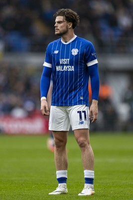 070326 - Cardiff City v Lincoln City - Sky Bet League 1 - Ollie Tanner of Cardiff City in action