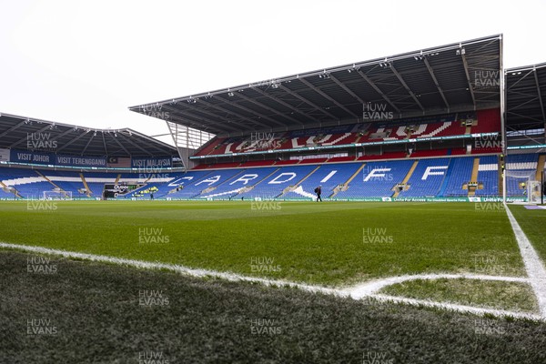 070326 - Cardiff City v Lincoln City - Sky Bet League 1 - A general view of the Cardiff City Stadium 