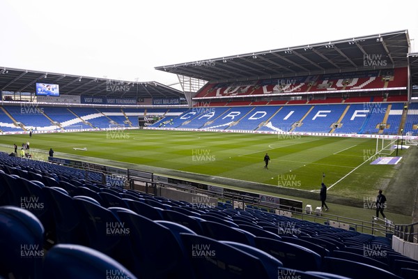 070326 - Cardiff City v Lincoln City - Sky Bet League 1 - A general view of the Cardiff City Stadium 