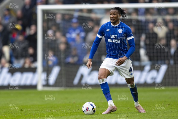 070326 - Cardiff City v Lincoln City - Sky Bet League 1 - Gabriel Osho of Cardiff City in action