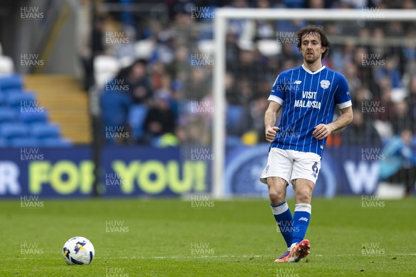 070326 - Cardiff City v Lincoln City - Sky Bet League 1 - Ryan Wintle of Cardiff City in action