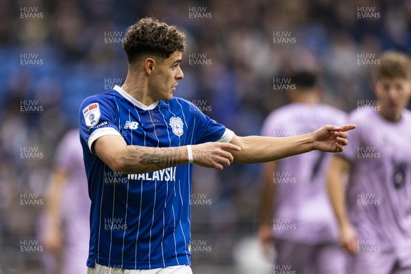 070326 - Cardiff City v Lincoln City - Sky Bet League 1 - Alex Robertson of Cardiff City in action