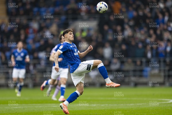 070326 - Cardiff City v Lincoln City - Sky Bet League 1 - Alex Robertson of Cardiff City in action