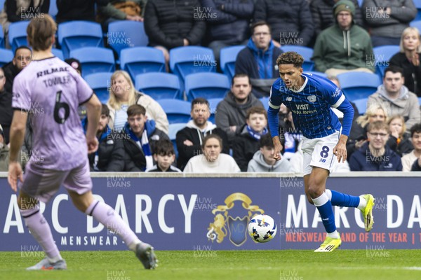 070326 - Cardiff City v Lincoln City - Sky Bet League 1 - Omari Kellyman of Cardiff City in action