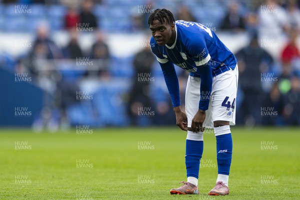070326 - Cardiff City v Lincoln City - Sky Bet League 1 - Ronan Kpakio of Cardiff City in action
