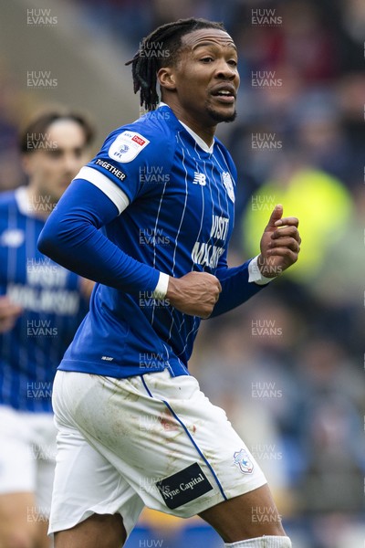 070326 - Cardiff City v Lincoln City - Sky Bet League 1 - Gabriel Osho of Cardiff City in action