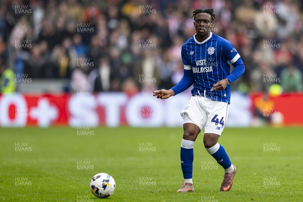 070326 - Cardiff City v Lincoln City - Sky Bet League 1 - Ronan Kpakio of Cardiff City in action