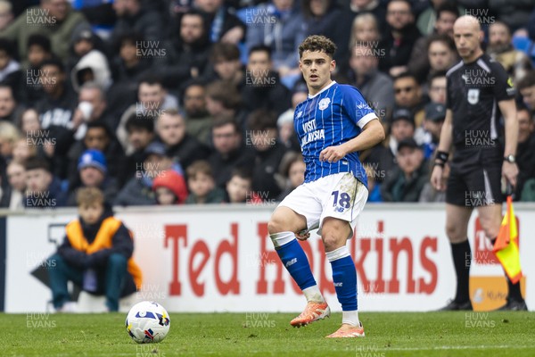 070326 - Cardiff City v Lincoln City - Sky Bet League 1 - Alex Robertson of Cardiff City in action