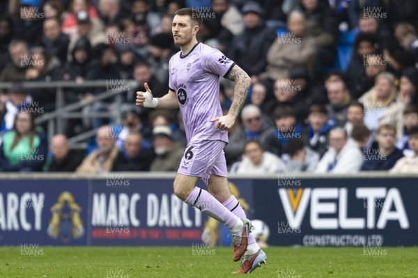 070326 - Cardiff City v Lincoln City - Sky Bet League 1 - Dominic Jefferies of Lincoln City in action