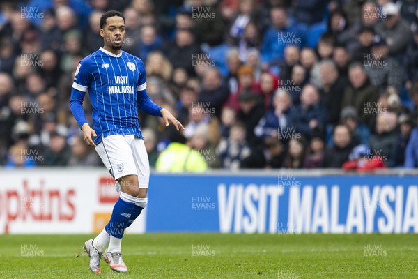 070326 - Cardiff City v Lincoln City - Sky Bet League 1 - Chris Willock of Cardiff City in action