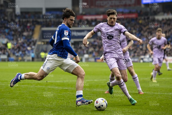 070326 - Cardiff City v Lincoln City - Sky Bet League 1 - Ollie Tanner of Cardiff City in action