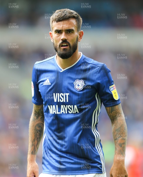 100819 - Cardiff City v Luton Town, Sky Bet Championship - Marlon Pack of Cardiff City