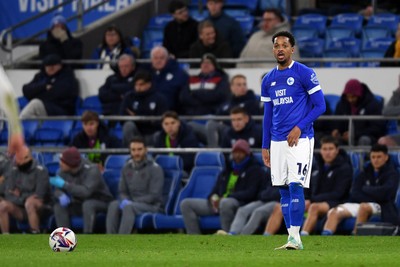 110325 - Cardiff City v Luton Town - Sky Bet Championship - Chris Willock of Cardiff City