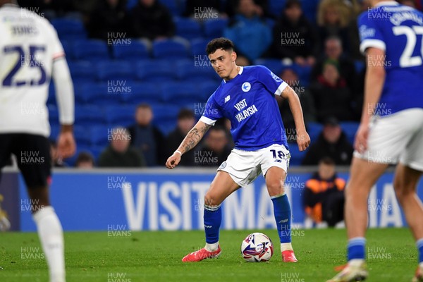 110325 - Cardiff City v Luton Town - Sky Bet Championship - Alex Robertson of Cardiff City