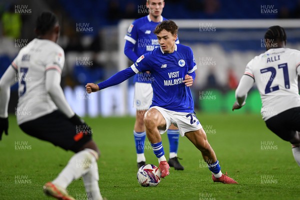 110325 - Cardiff City v Luton Town - Sky Bet Championship - Will Alves of Cardiff City