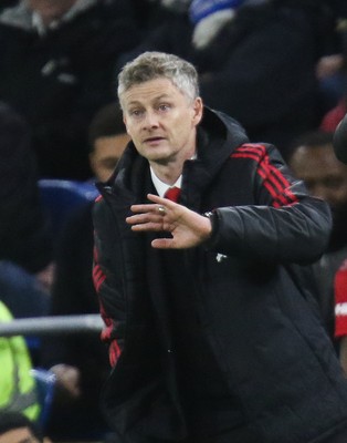 221218 - Cardiff City v Manchester United, Premier League - Manchester United manager Ole Gunnar Solskjaer