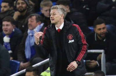 221218 - Cardiff City v Manchester United, Premier League - Manchester United manager Ole Gunnar Solskjaer