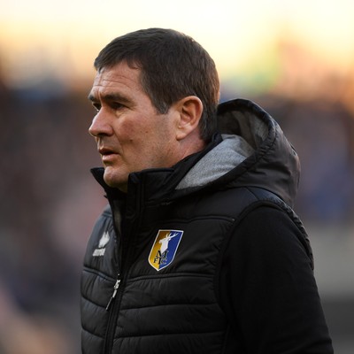 291125 - Cardiff City v Mansfield Town - Sky Bet League 1 - Nigel Clough, Mansfield Manager