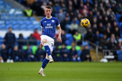 291125 - Cardiff City v Mansfield Town - Sky Bet League 1 - David Turnbull of Cardiff City