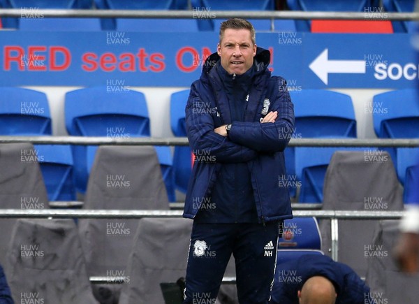 241020 - Cardiff City v Middlesbrough - SkyBet Championship - Cardiff City Manager Neil Harris
