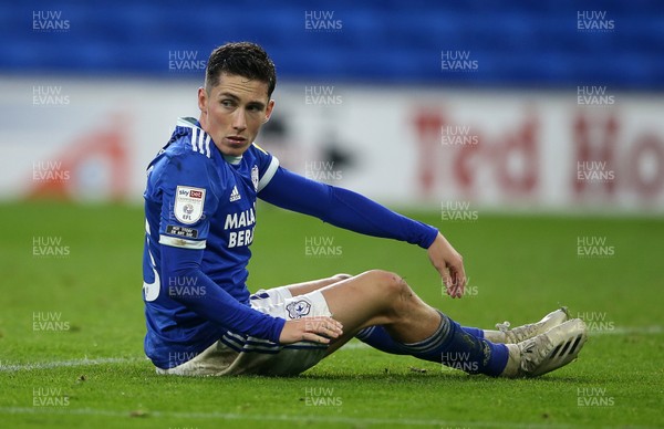 241020 - Cardiff City v Middlesbrough - SkyBet Championship - Dejected Harry Wilson of Cardiff City