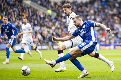 270424 - Cardiff City v Middlesbrough - Sky Bet Championship - Joe Ralls of Cardiff City in action