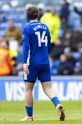 270424 - Cardiff City v Middlesbrough - Sky Bet Championship - Josh Bowler of Cardiff City after scoring his sides first goal