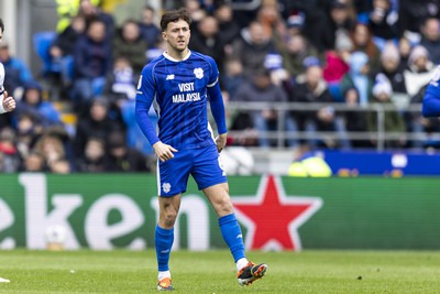 270424 - Cardiff City v Middlesbrough - Sky Bet Championship - Ryan Wintle of Cardiff City in action