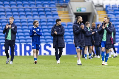 270424 - Cardiff City v Middlesbrough - Sky Bet Championship - Cardiff City at full time