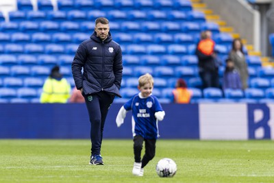 270424 - Cardiff City v Middlesbrough - Sky Bet Championship - Aaron Ramsey of Cardiff City at full time