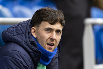 270424 - Cardiff City v Middlesbrough - Sky Bet Championship - Callum O'Dowda of Cardiff City ahead of kick off