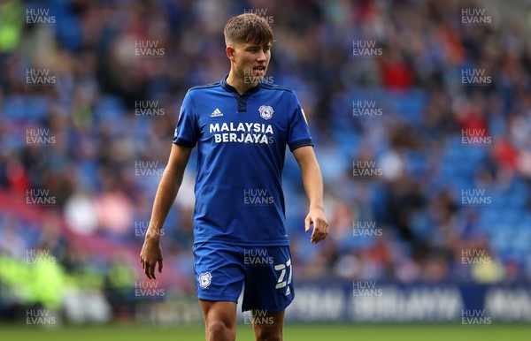 210821 - Cardiff City v Millwall - SkyBet Championship - Rubin Colwill of Cardiff City