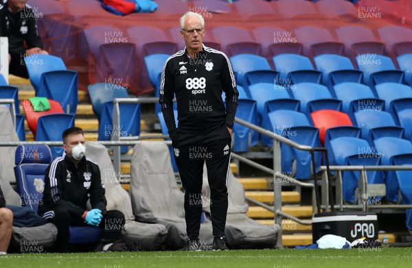 210821 - Cardiff City v Millwall - SkyBet Championship - Cardiff City Manager Mick McCarthy