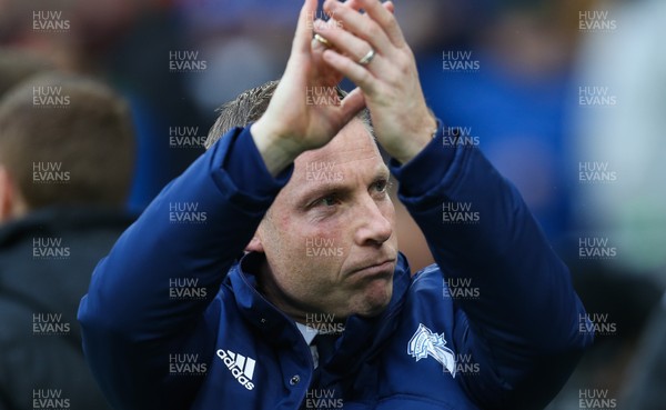 261219 - Cardiff City v Millwall, Sky Bet Championship - Cardiff City manager Neil Harris at the start of the match