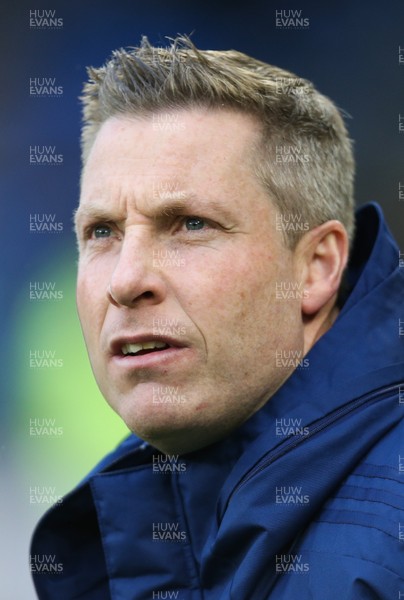 261219 - Cardiff City v Millwall, Sky Bet Championship - Cardiff City manager Neil Harris at the start of the match