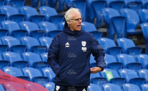 300121 - Cardiff City v Millwall, Sky Bet Championship - Cardiff City manager Mick McCarthy during the match