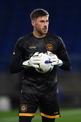 071025 - Cardiff City v Newport County - Vertu Trophy Group Stage - Shaun MacDonald of Newport County
