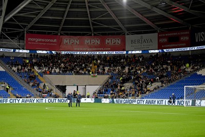071025 - Cardiff City v Newport County - Vertu Trophy Group Stage - Newport County fans