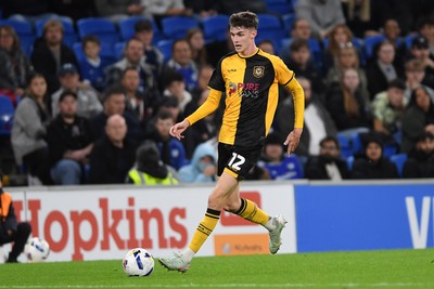 071025 - Cardiff City v Newport County - Vertu Trophy Group Stage - Joe Thomas of Newport County
