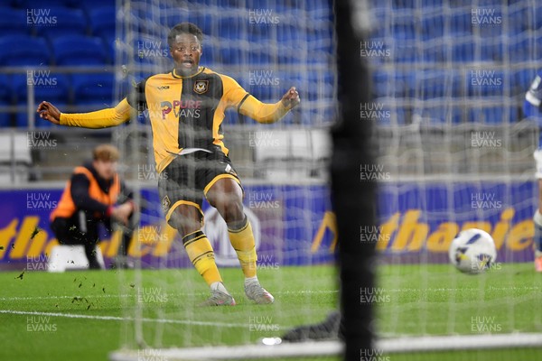 071025 - Cardiff City v Newport County - Vertu Trophy Group Stage - 