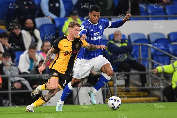 071025 - Cardiff City v Newport County - Vertu Trophy Group Stage - 