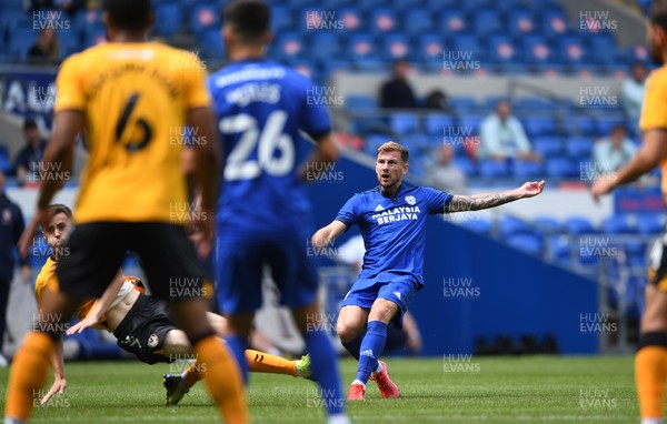 310721 - Cardiff City v Newport County - Preseason Friendly - Joe Ralls of Cardiff City scores goal