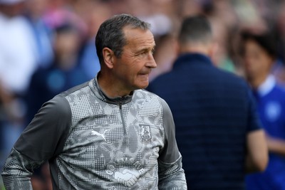 250426 - Cardiff City v Northampton Town - Sky Bet League 1 - Colin Calderwood, Northampton Manager