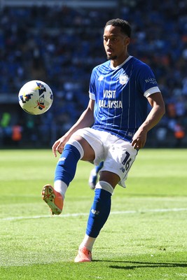 250426 - Cardiff City v Northampton Town - Sky Bet League 1 - Chris Willock of Cardiff City