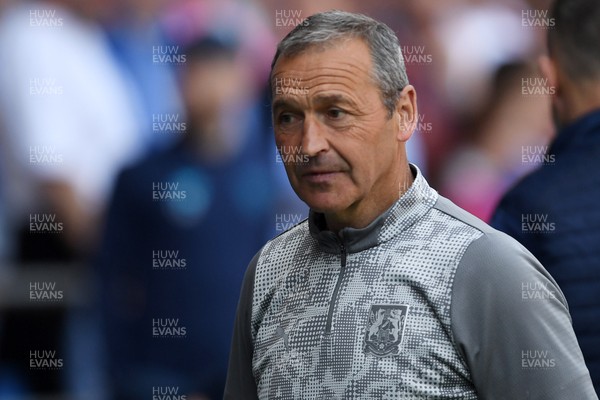 250426 - Cardiff City v Northampton Town - Sky Bet League 1 - Colin Calderwood, Northampton Manager