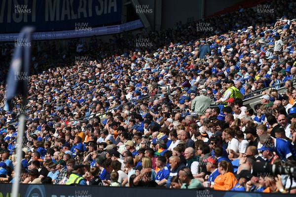 250426 - Cardiff City v Northampton Town - Sky Bet League 1 - Fans