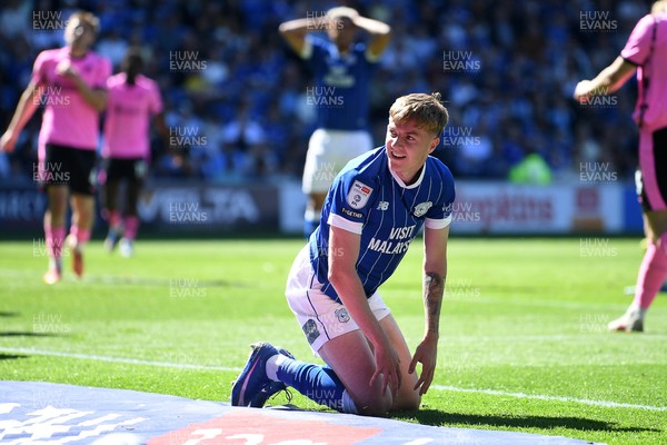 250426 - Cardiff City v Northampton Town - Sky Bet League 1 - Joel Bagan of Cardiff City