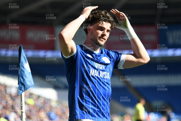 250426 - Cardiff City v Northampton Town - Sky Bet League 1 - Ollie Tanner of Cardiff City